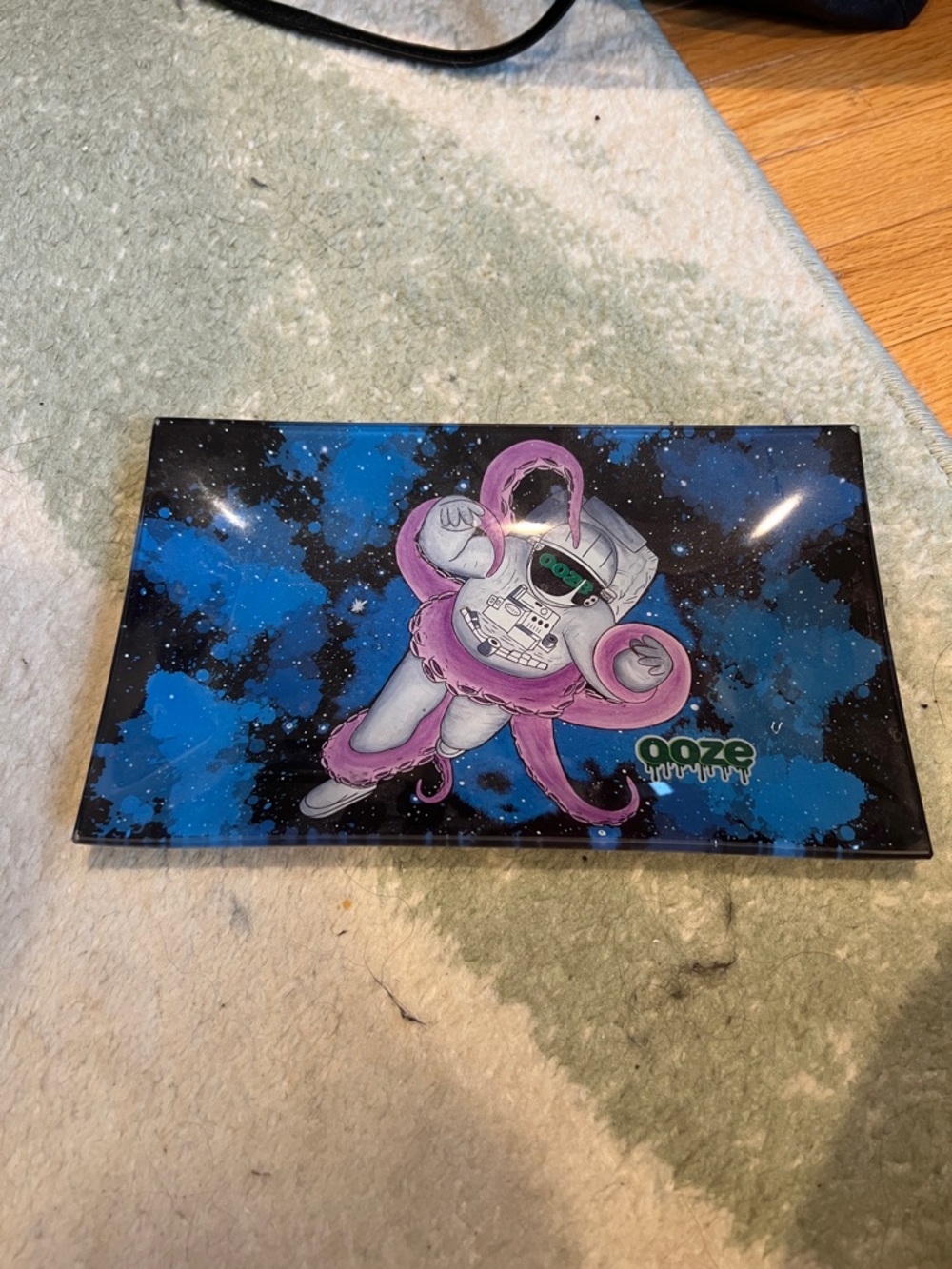 Ooze Space Astronaut Art Tray - Blue & Purple Galaxy